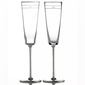 kate spade new york
Set of 2 Darling Point Toasting Flutes